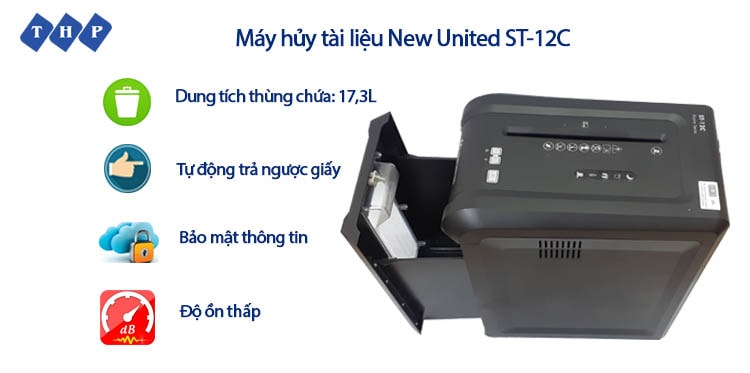 2 may huy tai lieu New United ST-12C-tanhoaphatcorp.vn